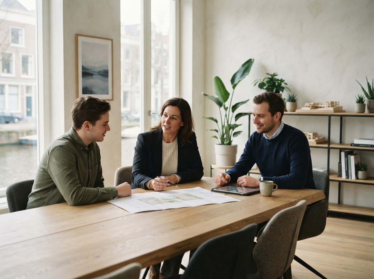 Vast Ruilaardschap team dat data-analysemodellen ontwikkelt en test